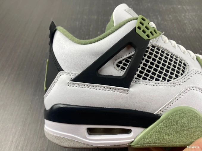 Reps TBkick AQ9129-103 WMNS Seafoam Jordan Air 4 0701